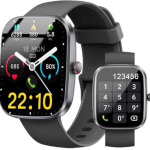 Fitpolo Smart Watch for Women,1.8” Touchscreen, Bluetooth Call, Alexa Built-in,24/7 Heart Rate SpO2 Monitor,Step Counting,Sleep Tracking, IP68 Waterproof Fitness Tracker Watch for Android iPhone