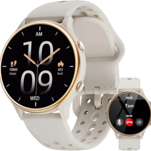 Smart Watch, HD Smartwatch for Men Women (Answer/Make Calls), Fitness Watch with 100+ Sport Modes, IP68