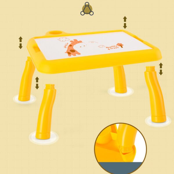 Children LED Projector Art Drawing Table Toys Painting Board Desk - Image 6