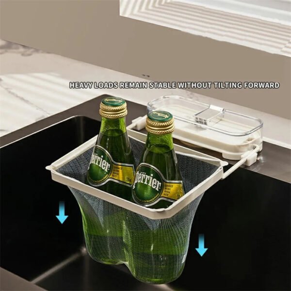 Kitchen Sink Filter Rack Suction Cup Disposable Leftover Leftovers Filter Pocket Kitchen Garbage Drain Rack Sink Strainer Kitchen Gadgets - Image 5