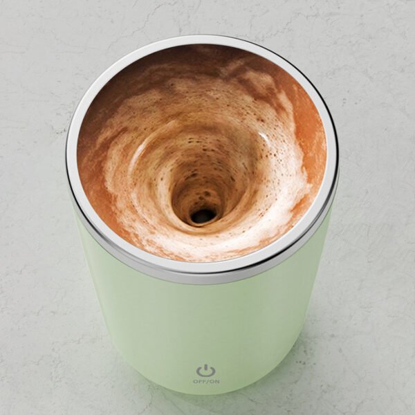 Automatic Self-Stirring Mug – 350ml Stainless Steel Electric Mixer Cup - Image 9