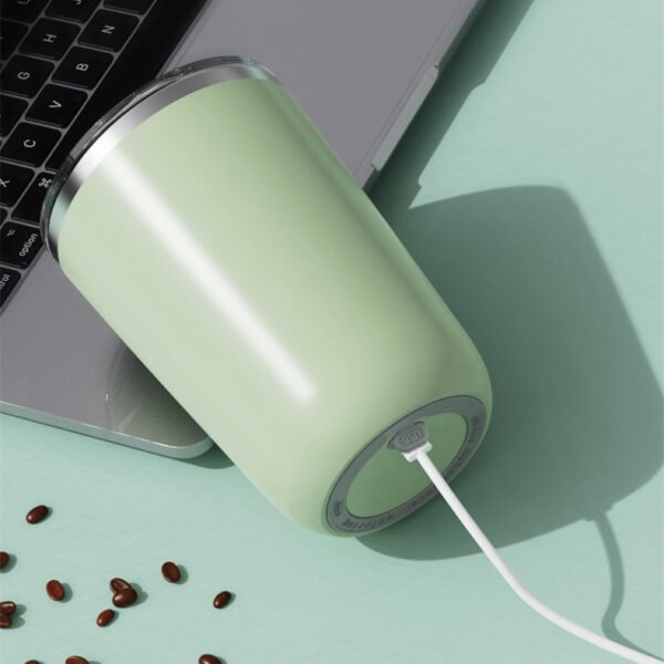 Automatic Self-Stirring Mug – 350ml Stainless Steel Electric Mixer Cup - Image 7